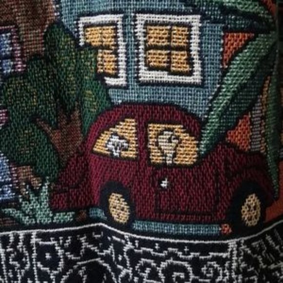 Vintage 1980’s Crop Jacket City Street Size Large - Picture 4 of 4